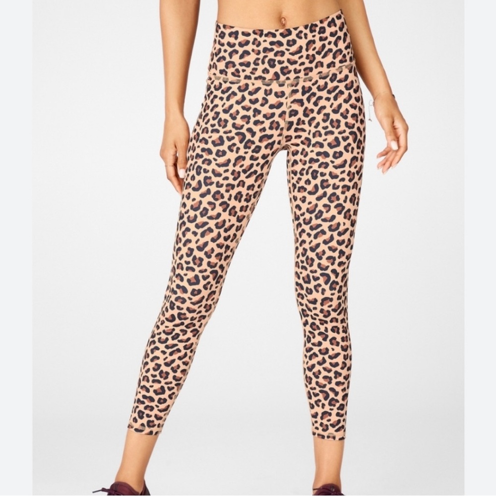 Fabletics Leopard Print High-Waist Leggings